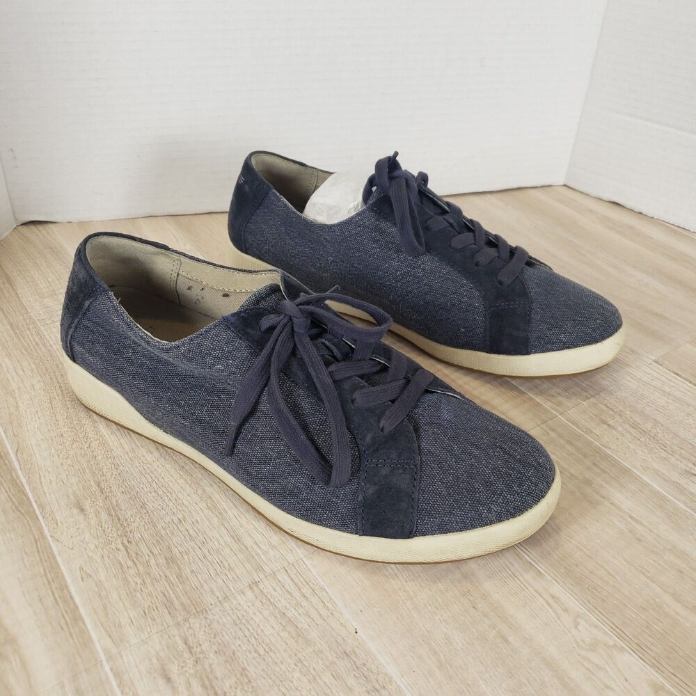 Dansko Womens 41 / 10 Olisa Sneakers Shoes Denim Blue Comfort Walking Casual